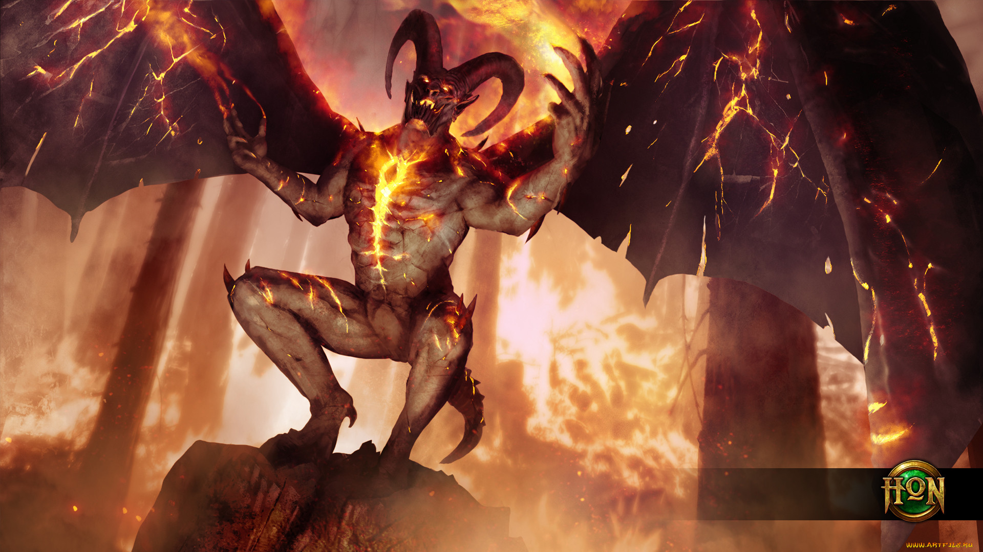  , heroes of newerth, blood, hunter, , balrog, heroes, of, newerth
